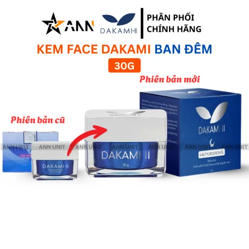 Kem dưỡng da Dakami II x50 Hyalufiller Trojan Q10 chính hãng