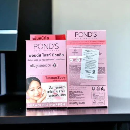 Kem dưỡng da mặt Pond’s Thái Lan, hộp 6 gói x 6,5 g