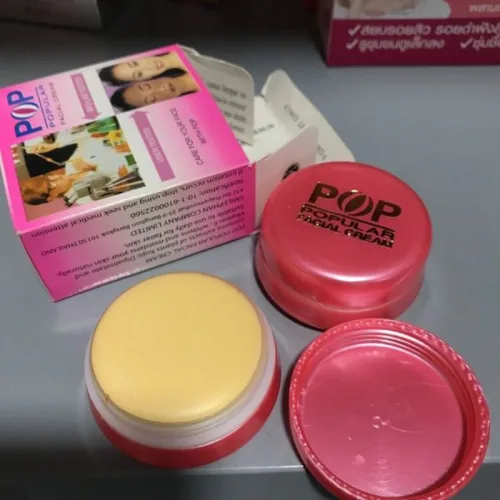 Kem mặt POP Popular Facial Cream hũ hồng 100g Thái Lan