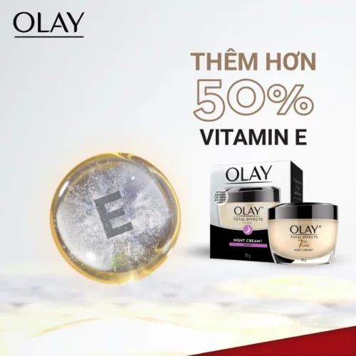 Kem Dưỡng Da Olay Luminous Niacinamide7 In One Ban Đêm