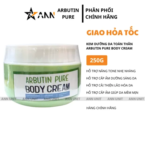 Phân phối kem Dưỡng Da Toàn Thân Arbutin Pure Body Cream 250g
