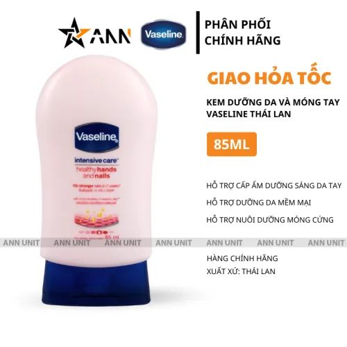 Phân phối kem Dưỡng Da Và Móng Tay Vaseline Thái Lan 85ml