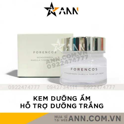 Kem Forencos Wonderwerk Marula Tone Up Cream màu trắng 50ml