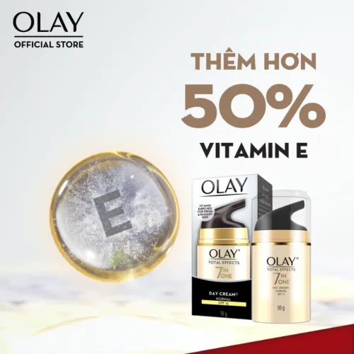 Olay Total Effects 7 In One kem dưỡng ẩm ban ngày SPF 15, 50g