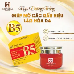 Sỉ kem Dưỡng Sáng Da B5 Hatagold Cosmetics Màu Đỏ10g