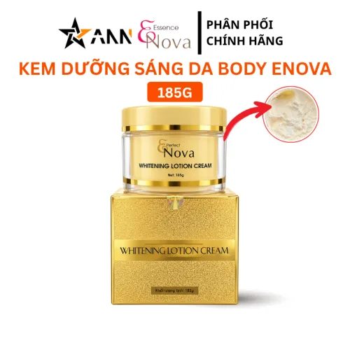 Kem Body Enova Perfect Whitening Lotion Cream dưỡng ẩm, sáng da 185g
