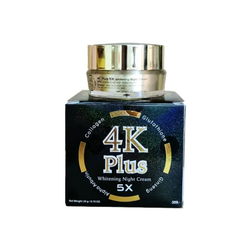 Kem Dưỡng Trắng Da Ban Đêm 4K Plus 5X Màu Đen