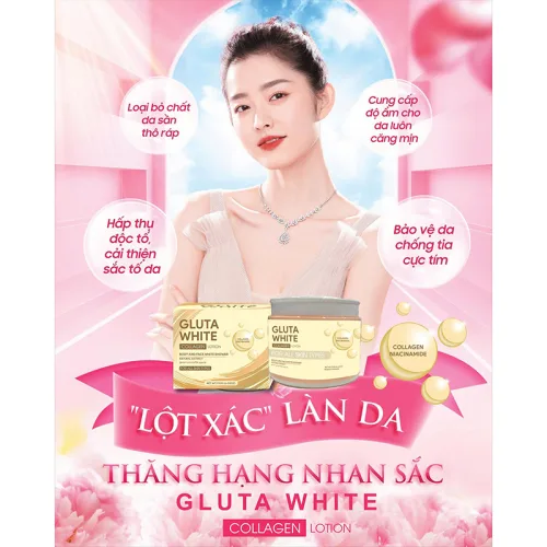 Kem body Gluta White và lời hứa về cảm giác da mềm hơn