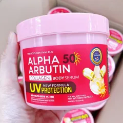 Kem Dưỡng Trắng Da Alpha Arbutin Collagen Body Serum Thái Lan