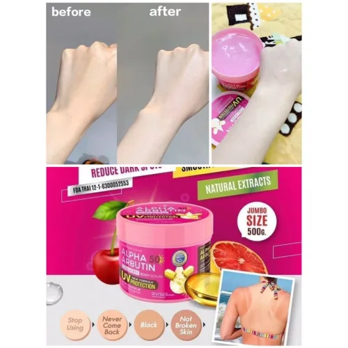 Kem Dưỡng Trắng Da Alpha Arbutin Collagen Body Serum Thái Lan