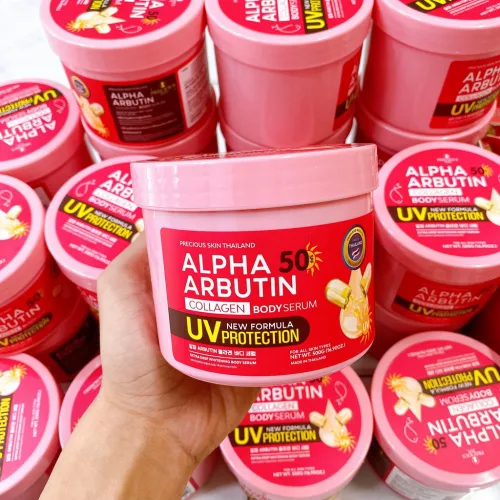Hũ lớn gợi một vị trí cố định trong chăm sóc da cơ thể — Kem Dưỡng Thể Chống Nắng Alpha