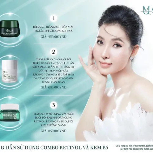 Đánh giá kem B5 MQ Skin Dưỡng Trắng Da Recovery Cream