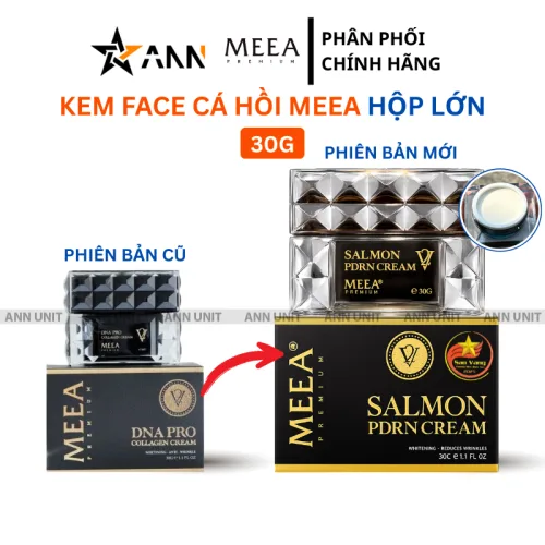 Meea Origin Salmon PDRN Cream kem mặt cá hồi 30g bản mới