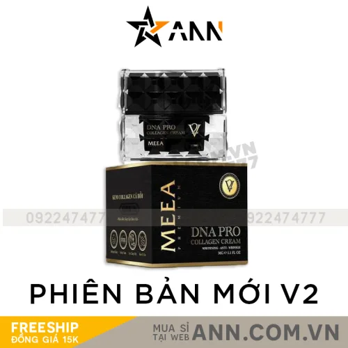 Kem Face Collagen Cá Hồi DNA Pro V2 Meea Origin Premium 30g