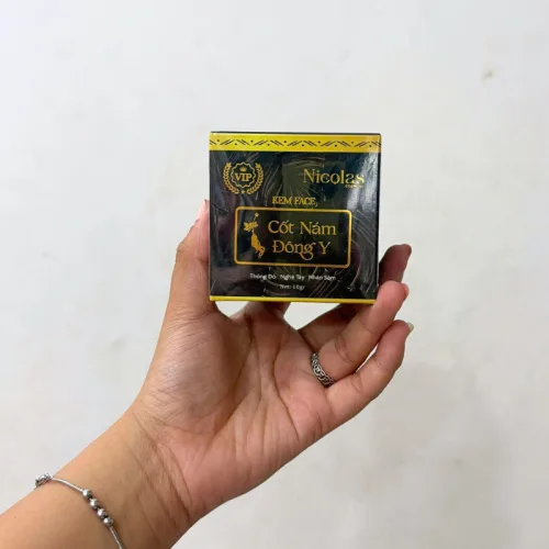 Kem Face Cốt Nám Đông Y Nicolas Cosmetic Nicos Beauty Thanh Nhi 10g Ban Đêm Phiên Bản Mới