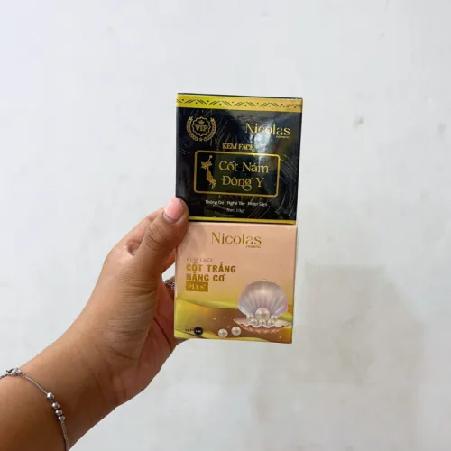 Kem Face Cốt Nám Đông Y Nicolas Cosmetic Nicos Beauty Thanh Nhi 10g Ban Đêm Phiên Bản Mới