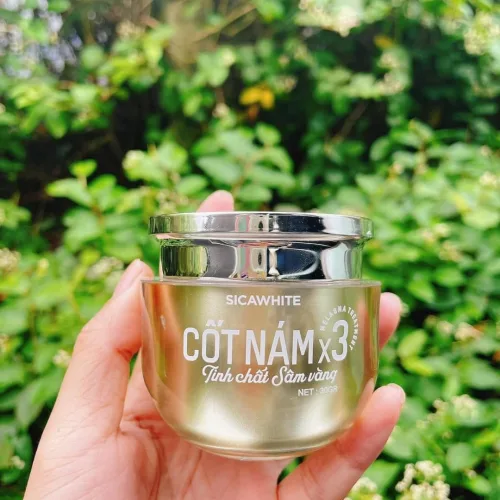 Kem mặt Sica White Cốt Nám X3, tinh chất sâm vàng 30gr