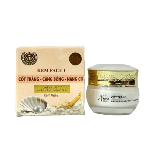 Kem Face Cốt Trắng Căng Bóng Nâng Cơ Nicos Beauty 15gr – một lựa chọn đáng tham khảo trong nicos beauty