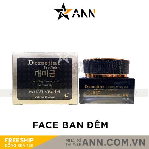 Đánh giá kem Face Demejine Ban Đêm Tem TT Cosmetic Công Nghệ Hàn Quốc