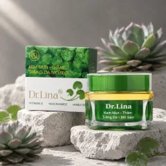 Kem Face Dr Lina Xanh Giảm Mụn Mờ Thâm Sáng Da Mờ Sẹo 18g