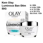 Kem dưỡng da mặt Olay Luminous ban đêm 50 g