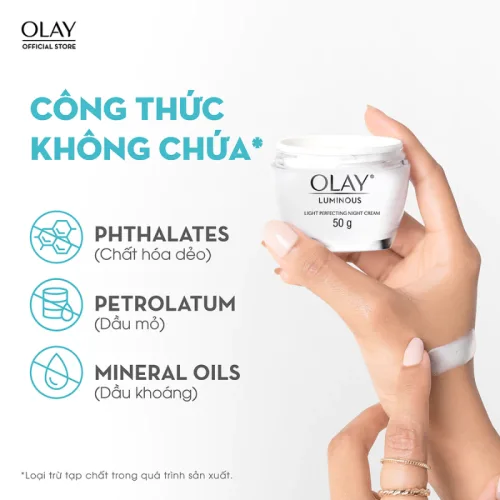 Kem dưỡng da mặt Olay Luminous ban đêm 50 g