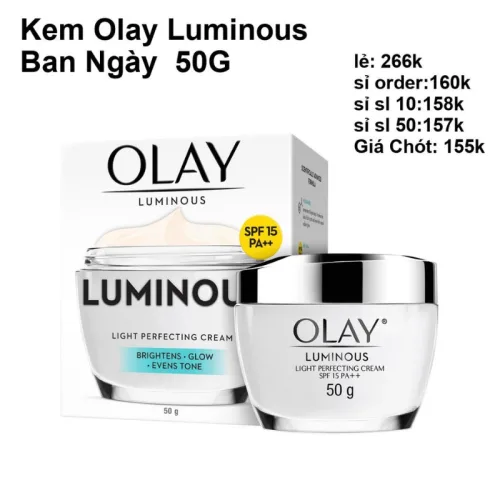 Kem Face Dưỡng Sáng Da Olay Luminous Spf 15 Ban Ngày 50g