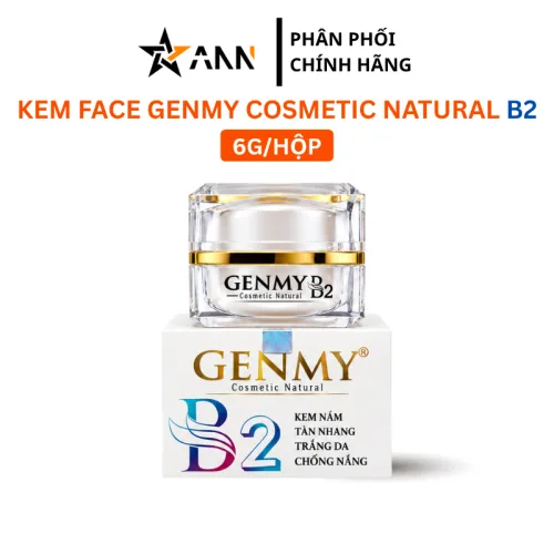 Kem face Genmy B2 Cosmetic Natural, hộp 6g