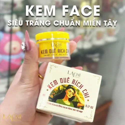 Kem Face Quê Bích Chi Lachi Cheese dạng mini, hũ 5g