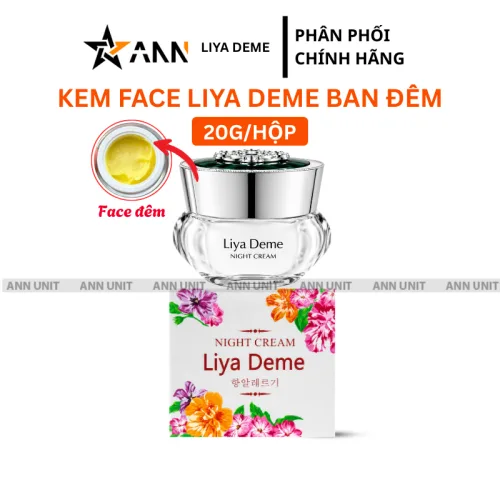 Kem face ban đêm Liya Deme: đặt ở đâu sau khi rửa mặt?