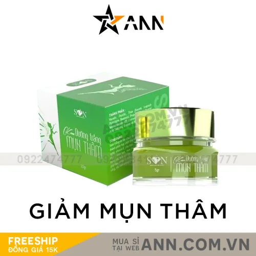Bảng giá sỉ kem Face SON Màu Vàng Dưỡng Trắng Da Giảm Mụn Thâm