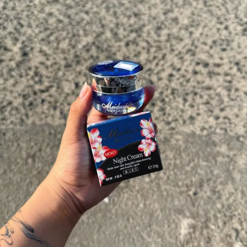 Meiduzi Kem Face Xanh Ban Đêm Tem Vuông 20gr Mẫu Mới