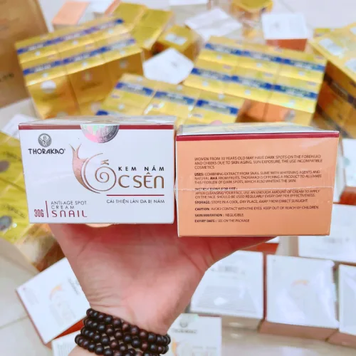 Kem dưỡng da mặt ốc sên Thorakao, dòng Face Nám, 30g
