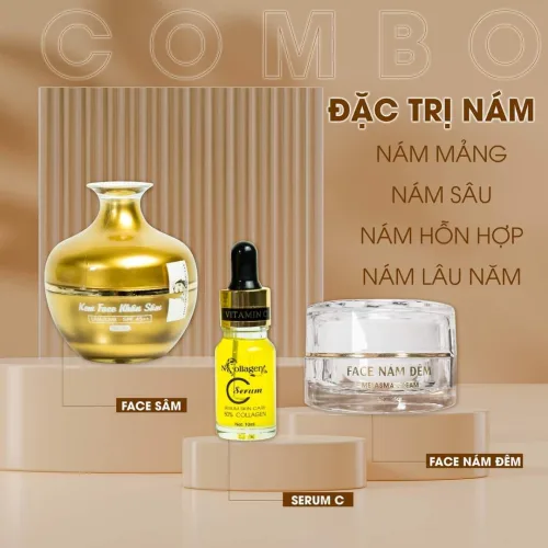 Kem dưỡng da mặt N Collagen Face Nám Đêm, 25g