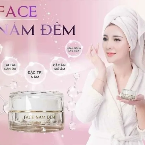 Kem dưỡng da mặt N Collagen Face Nám Đêm, 25g