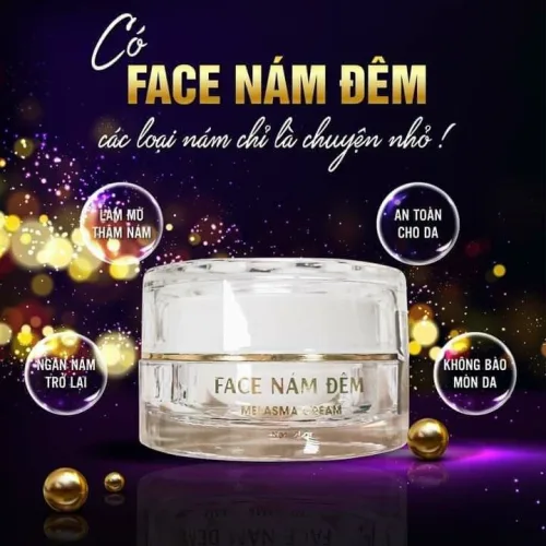 Kem dưỡng da mặt N Collagen Face Nám Đêm, 25g