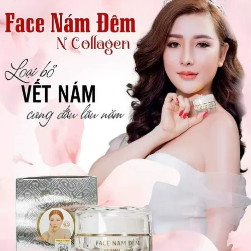 Kem dưỡng da mặt N Collagen Face Nám Đêm, 25g