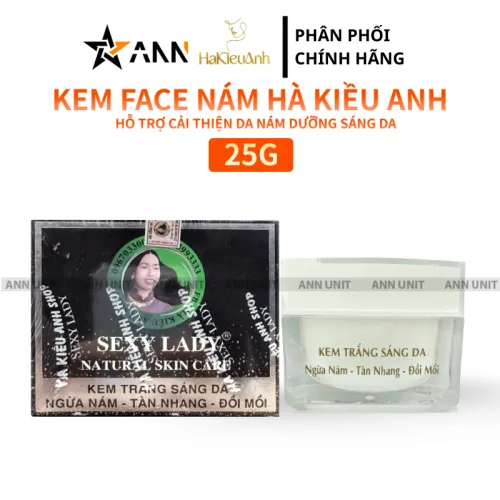 Kem Face Nám Sexy Lady Natural Skin Care Hà Kiều Anh 25g