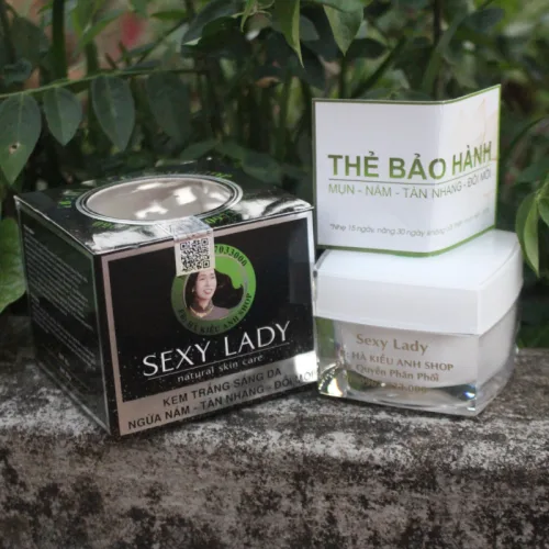 Kem Face Nám Sexy Lady Natural Skin Care Hà Kiều Anh 25g