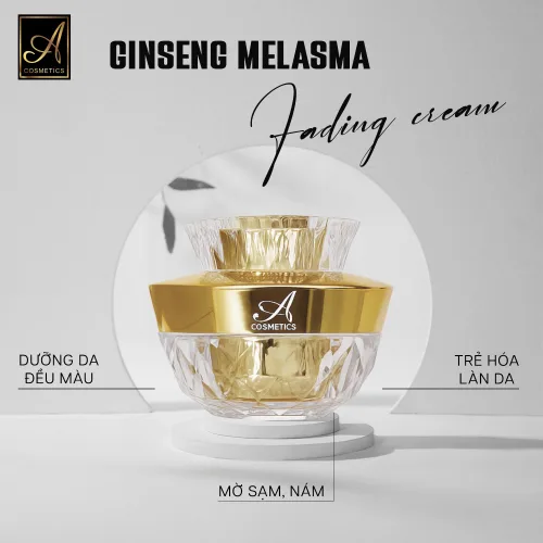 Bảng giá sỉ kem Face Nám Nhân Sâm Ginseng Melasma A Cosmetics 2024 Mỹ Phẩm Phương Anh