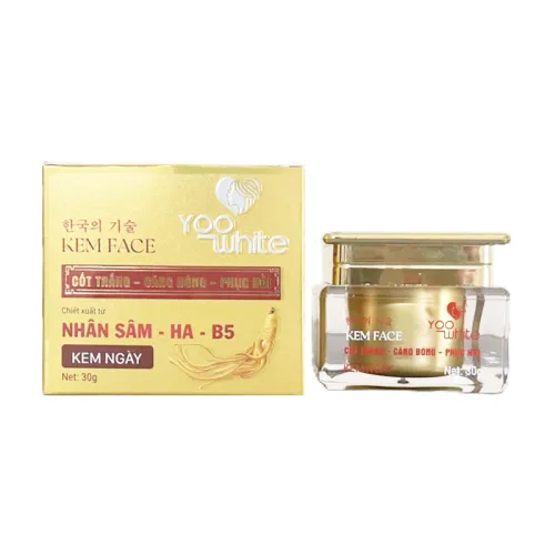 Kem Face Cốt Trắng Nhân Sâm Yoo White phù hợp để tham khảo khi chọn Yoo White