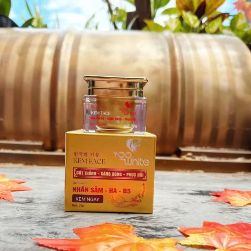 Kem ngày Yoo White Cốt Trắng Nhân Sâm, 30g, chiết xuất HA và B5