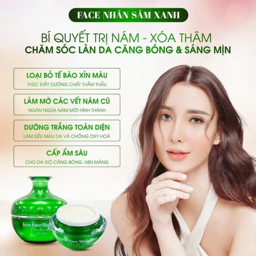 Kem Face Nhân Sâm Xanh N