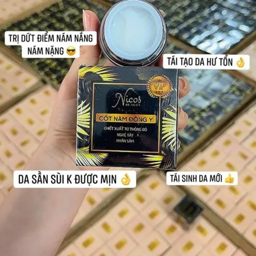 Kem face Nicos cốt nám đông y chính hãng