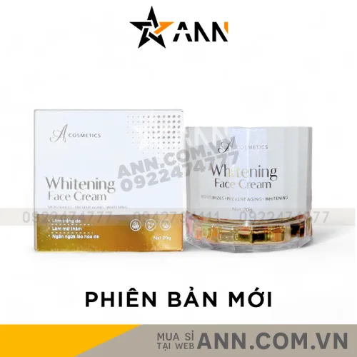 Kem dưỡng da mặt A Cosmetics Whitening Face Cream 20g