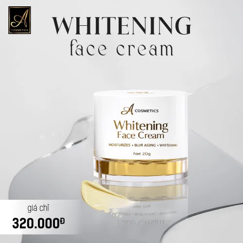 Kem dưỡng da mặt A Cosmetics Whitening Face Cream 20g