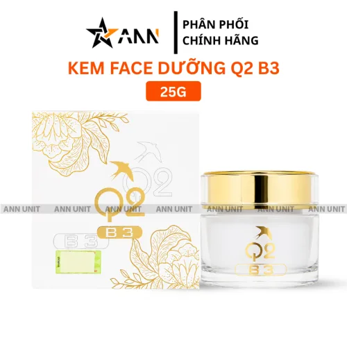 Kem Face Q2 B3 25g Dưỡng Trắng Da Giữ Ẩm Đa Chức Năng Phiên Bản Mới - Mỹ Phẩm Nguyễn Liên
