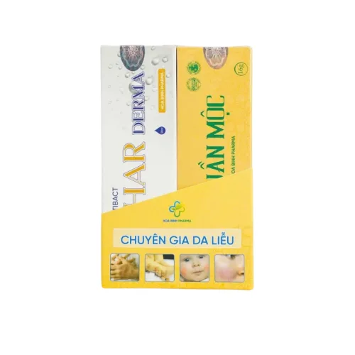 Kem Face Thuần Mộc Hòa Bình 16g + Tặng 1 Chai Antibact Phar Derma 50ml