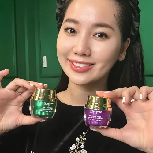 Phân phối kem Face Tím Giảm Nám Soo Young Mini Green Algae Melasma Cream