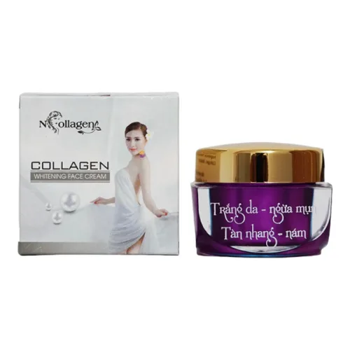 Hình ảnh Kem Face Tím N Collagen Làm Sáng Da Giảm Thâm Nám trong bộ sưu tập N Collagen